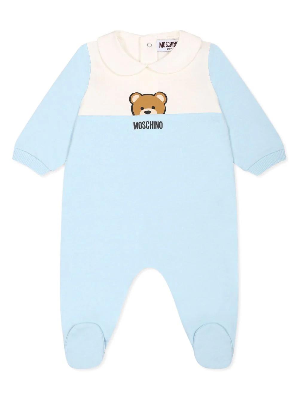 Tutina per neonato Teddy Bear MUY07FLCA51 40304 MOSCHINO BABY 