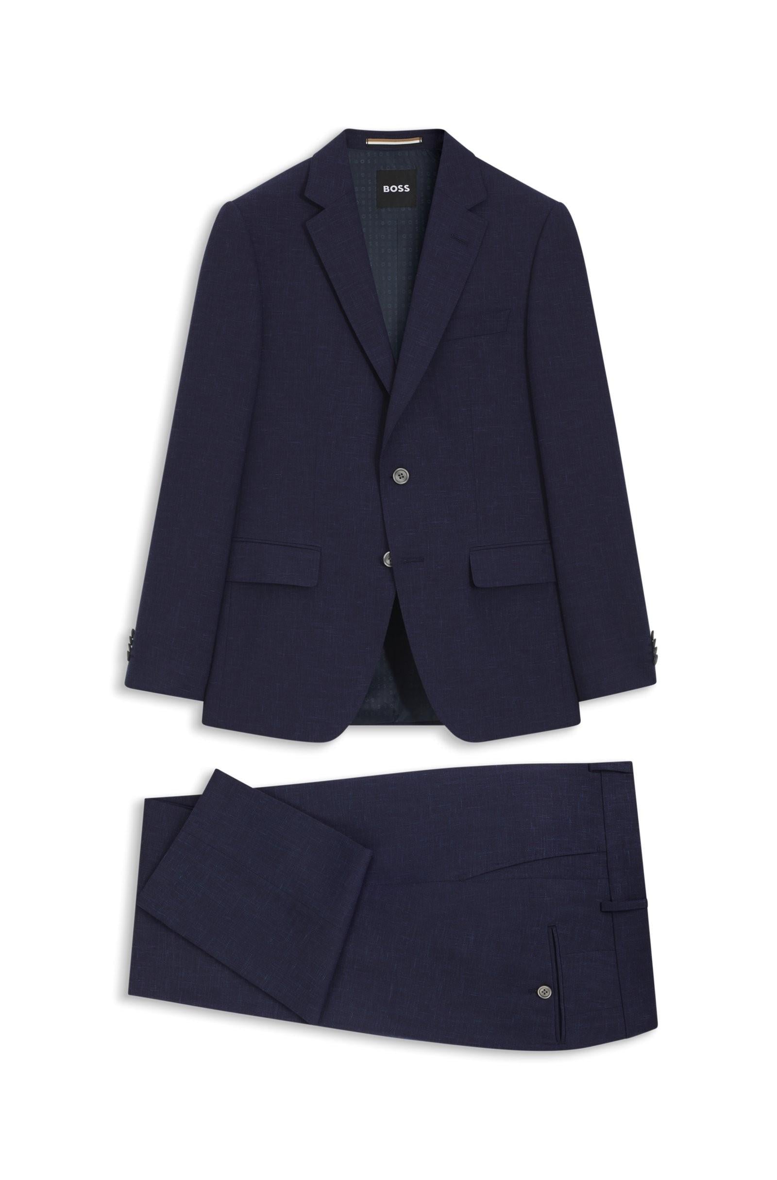 Abito due pezzi slim-fit in tessuto 50561834 404 BOSS 