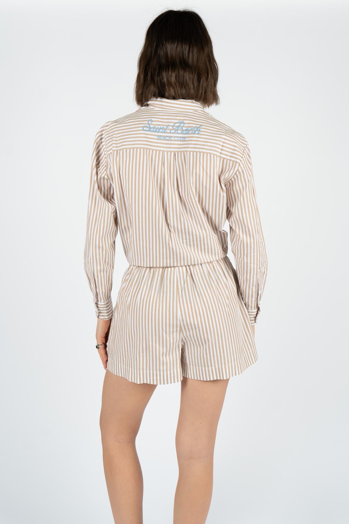 Short Amani a righe AMN0001 00724L MC2 SAINT BARTH 