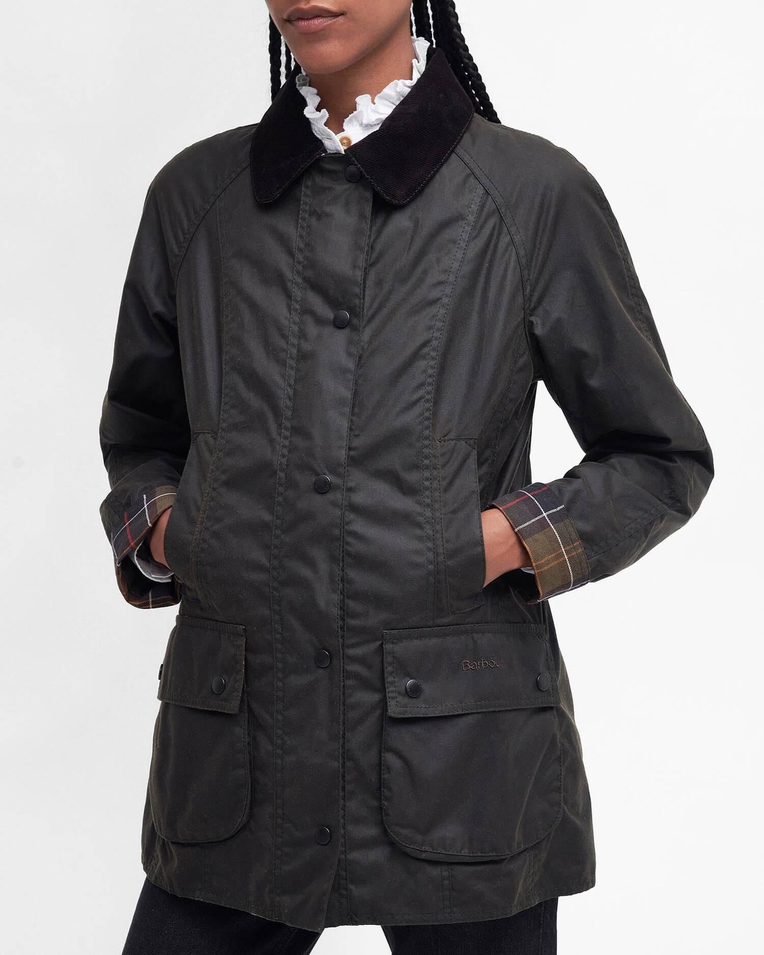 Giacca cerata classica Beadnell LWX0668 OL71 BARBOUR 