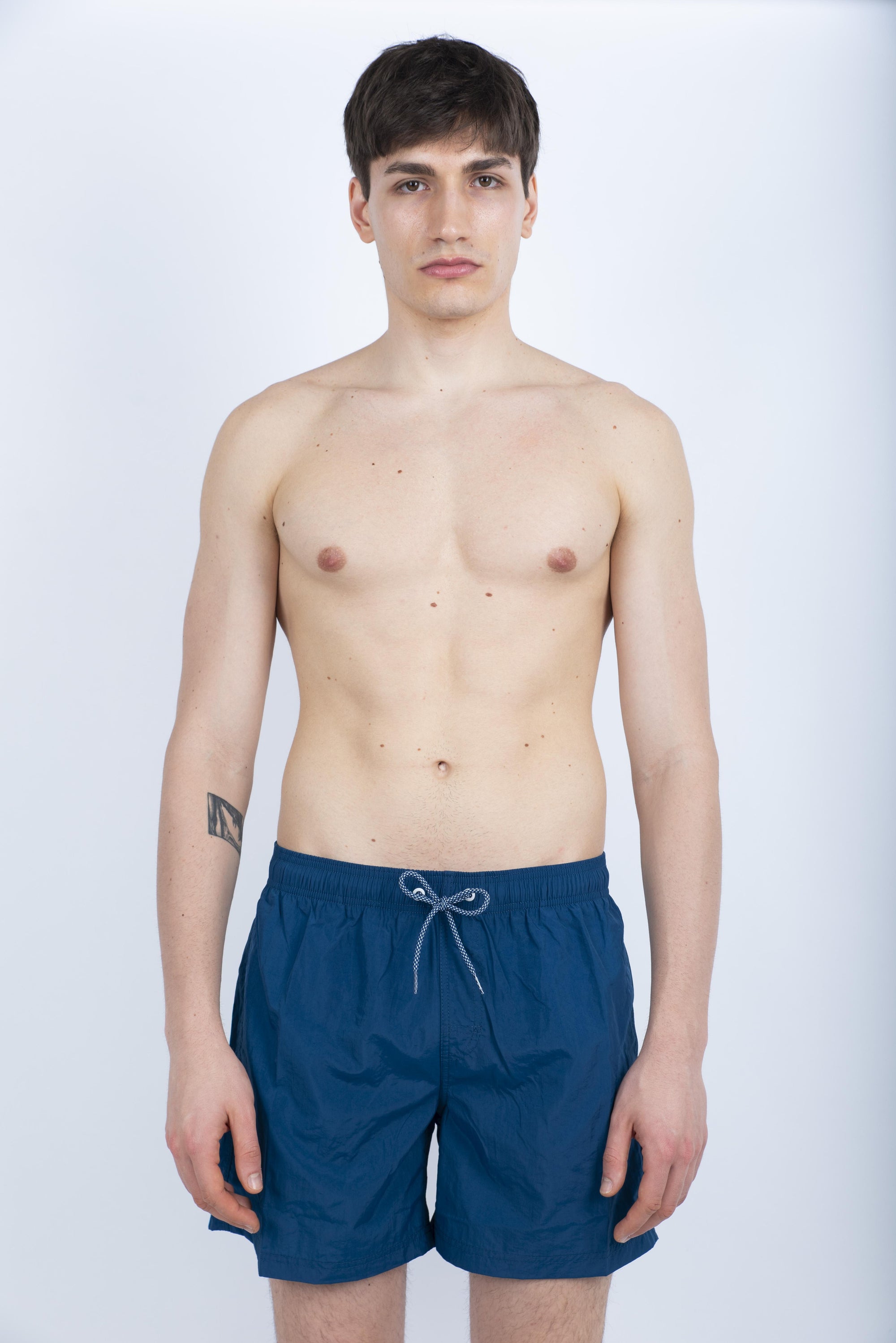 Costume da bagno corto vita elasticata Crinkled navy M504BDN5100 A5601 SUNDEK 