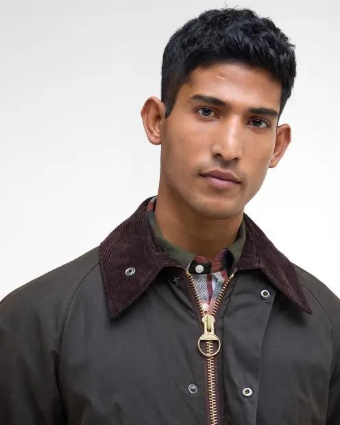 Giacca classica cerata Bedale MWX0010 OL71 BARBOUR 