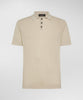 Malaga FRS 03 Polo classica in Tricot di cotone amaretto