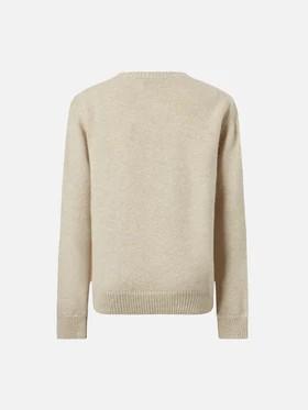 Maglione in misto cashmere Princess con jacquard Minnie PRC0001 00465I MC2 SAINT BARTH 