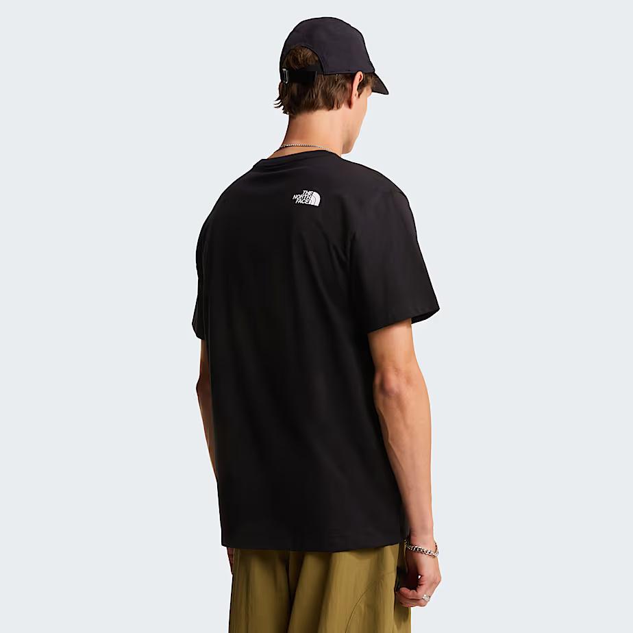 T-shirt Mountain Logo Relaxed con grafica NF0A8GUU JK31 THE NORTH FACE 