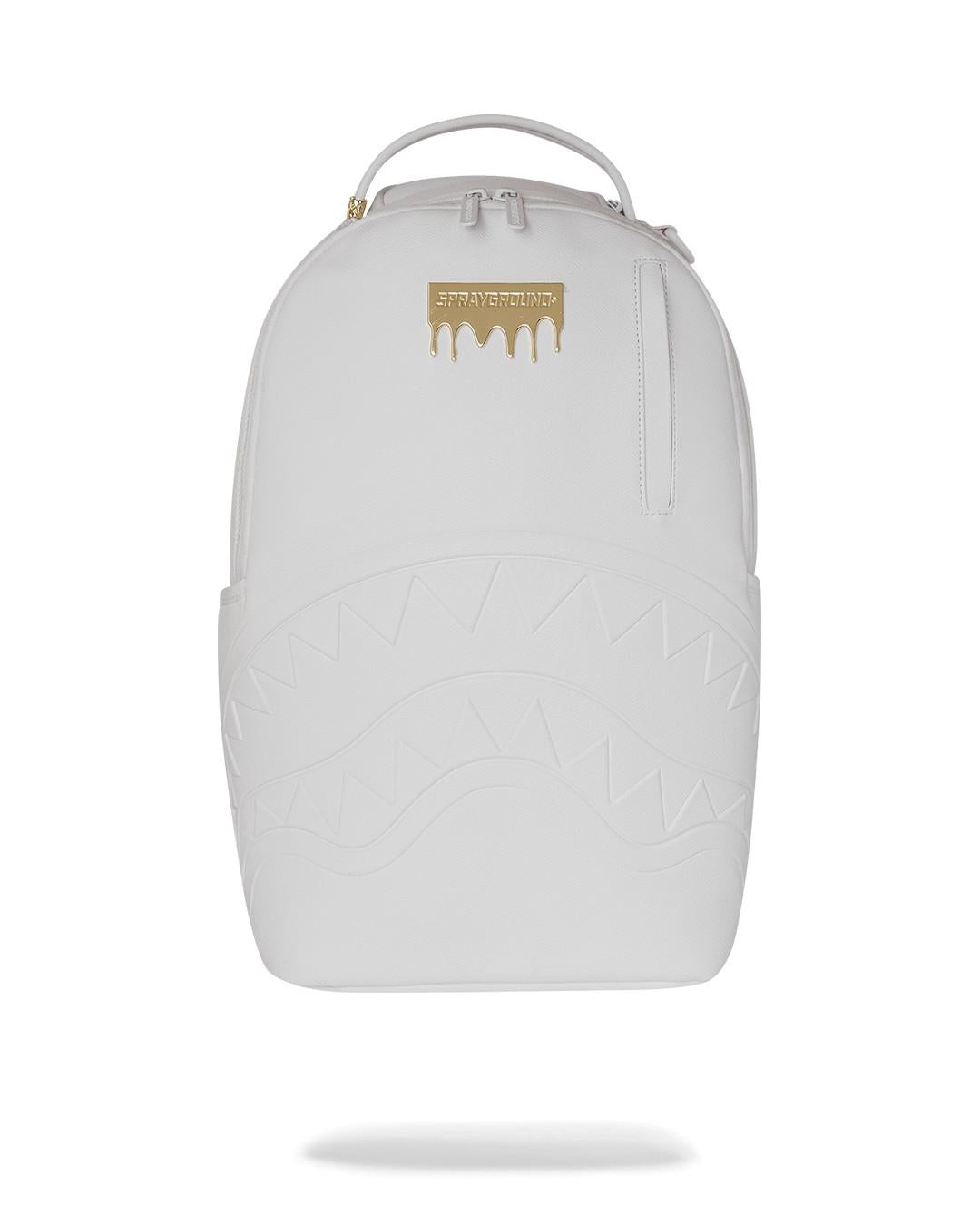 Gold brick luxe white dlxsv backpack 910B9245 NSZ SPRAYGROUND 