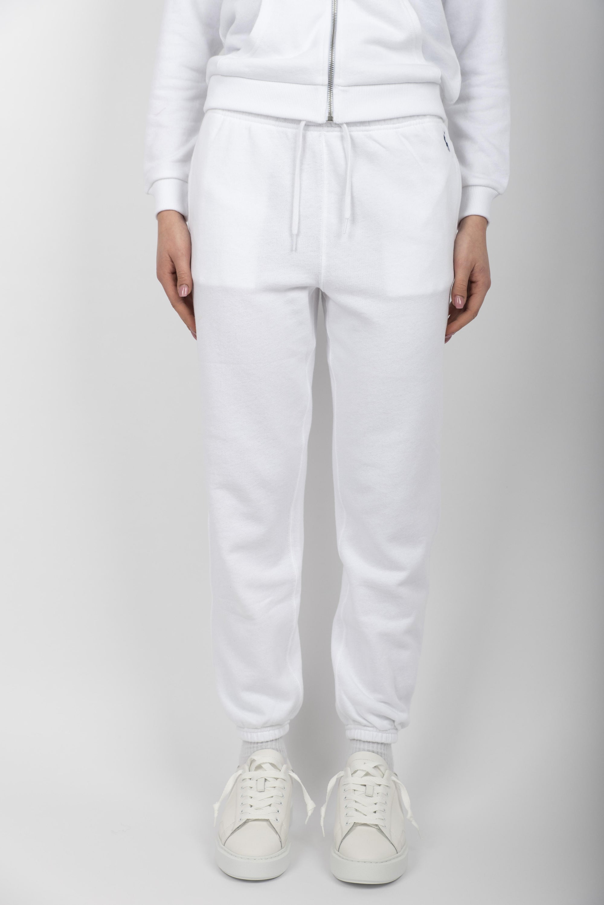 Pantaloni sportivi in felpa white 211935585 010 POLO RALPH LAUREN 