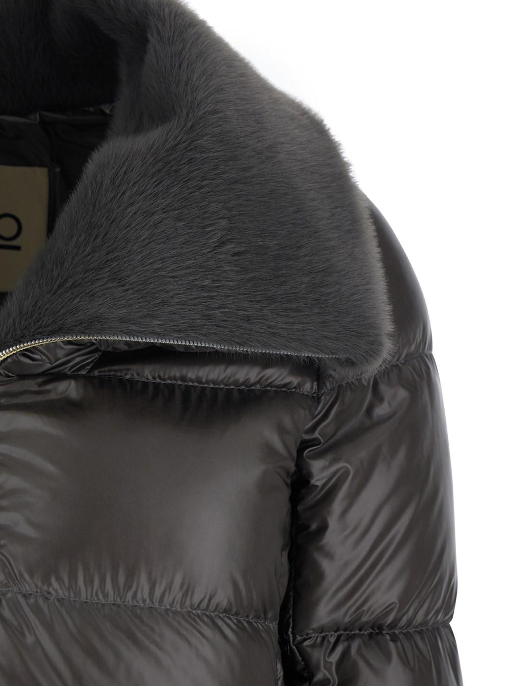 A-shape in nylon ultralight e lady alternative fur PI002140D12017Z 9480 HERNO 