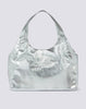 Laminated shopper bag with logo