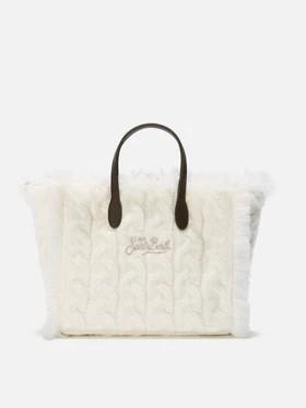 Borsa colette wool braid COL0030 01346I MC2 SAINT BARTH 