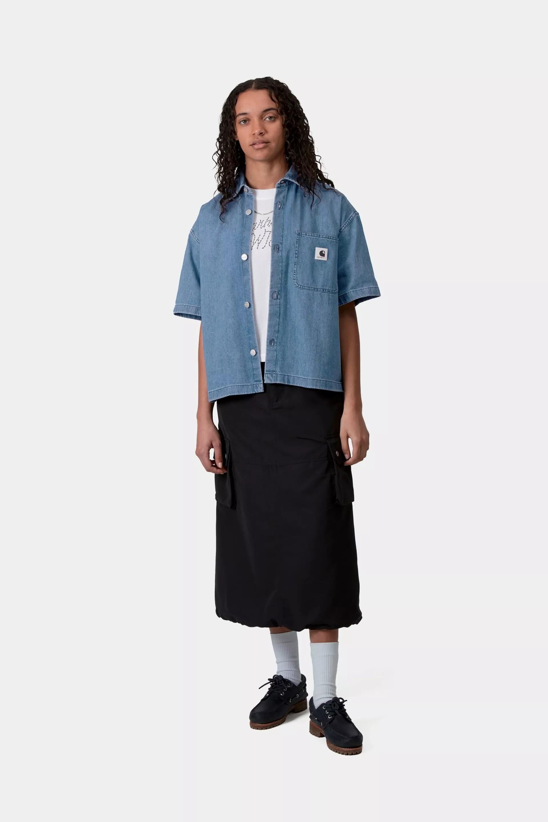 W' S/S Lovilia Shirt I034558 0106 CARHARTT WIP 
