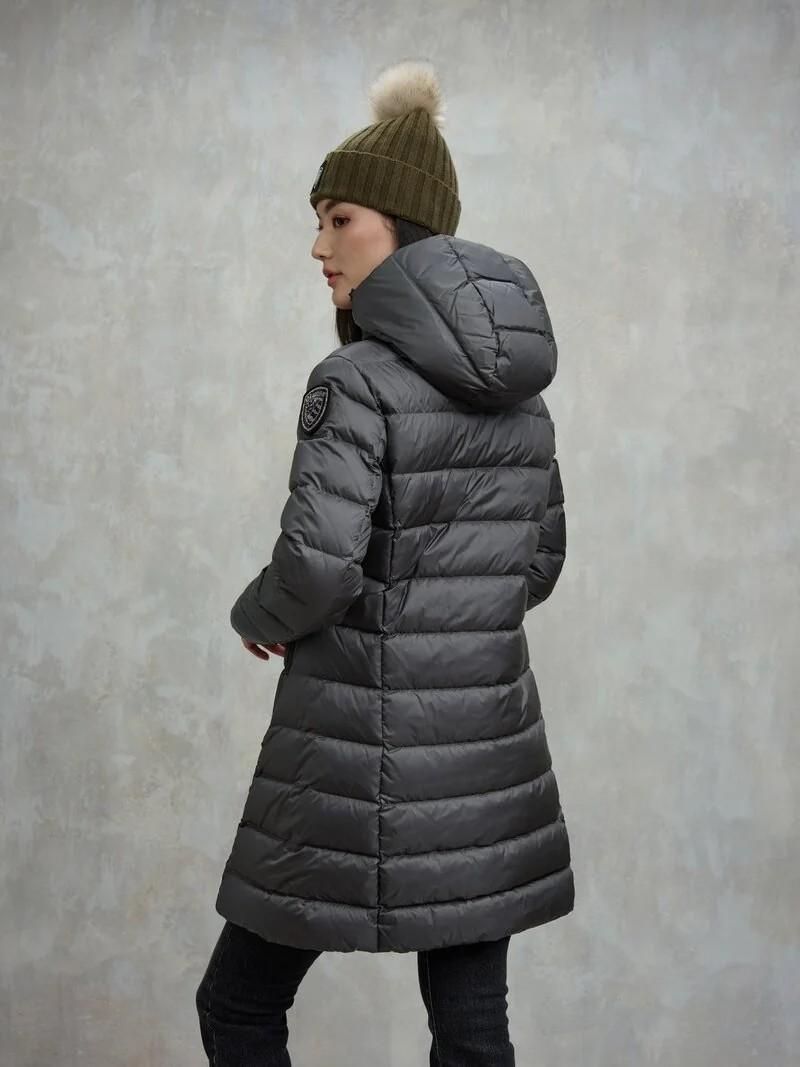 Piumino lungo agnes 25WBLDK03102 978GG BLAUER 