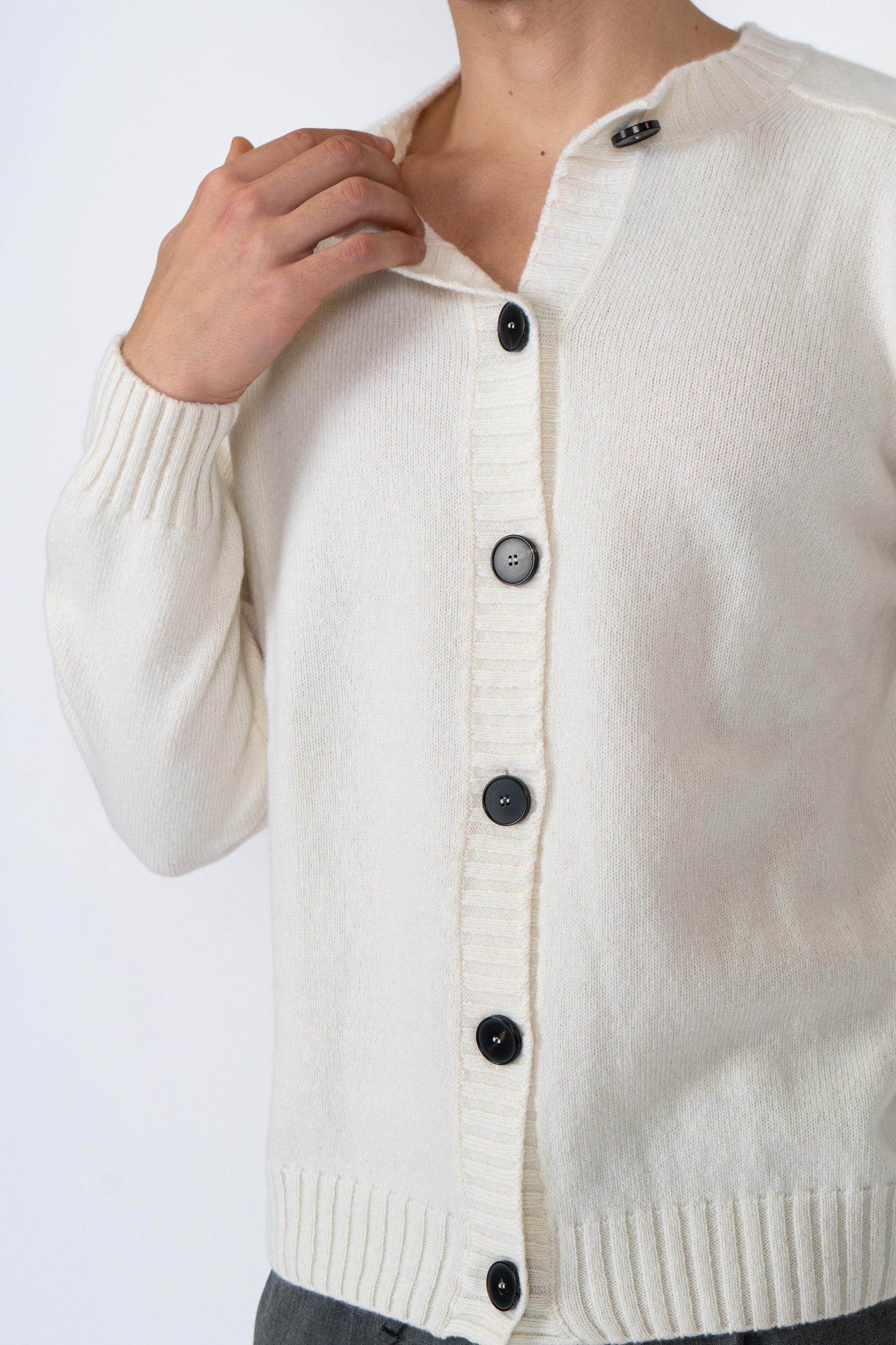 Cardigan girocollo B9F0022 FU03M AMARANTO 