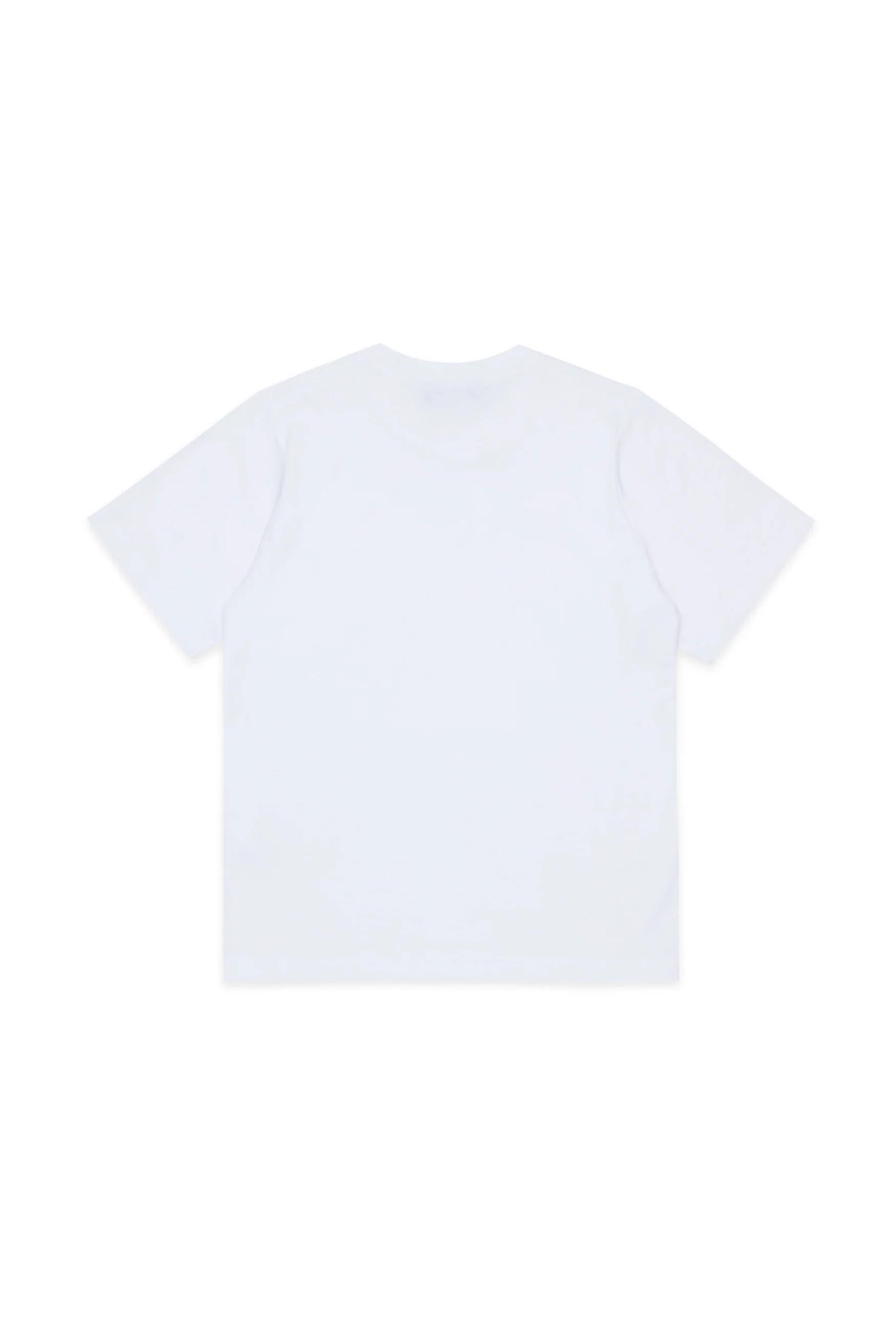 T-shirt girocollo con logo DQ3161D0AGP DQ100 DSQUARED2 