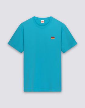 T-shirt con ricamo tricolore M666TEJS800 05201 SUNDEK 