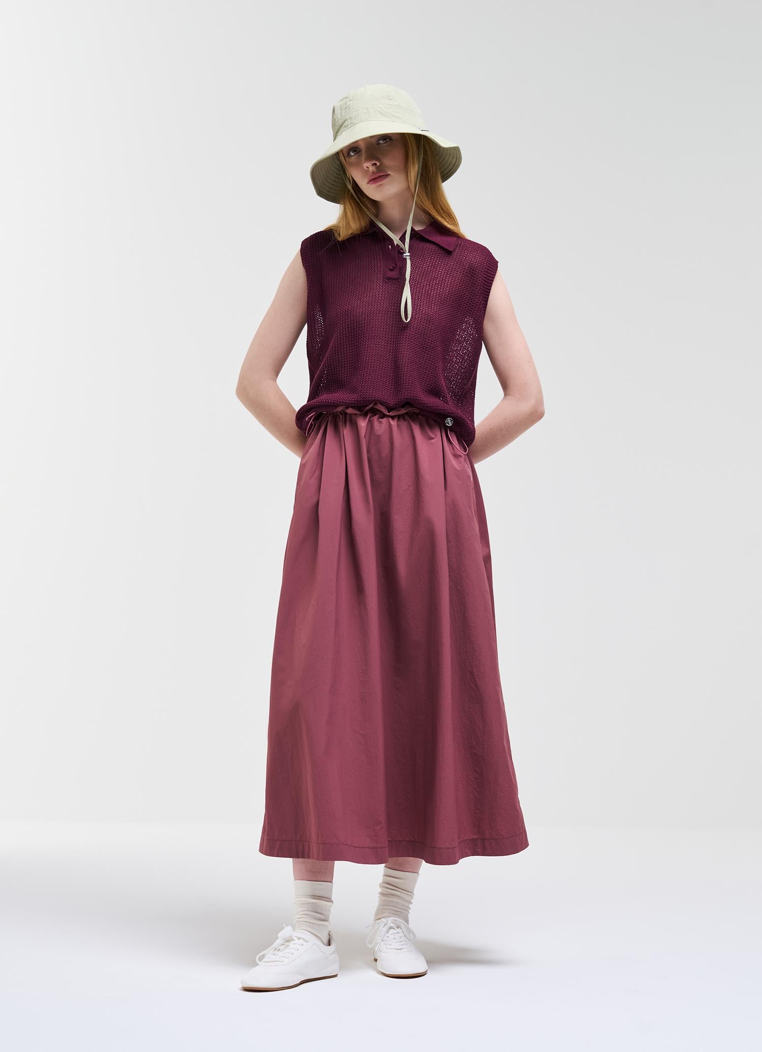 Polo in rete senza maniche 43119DL 757 COLMAR 