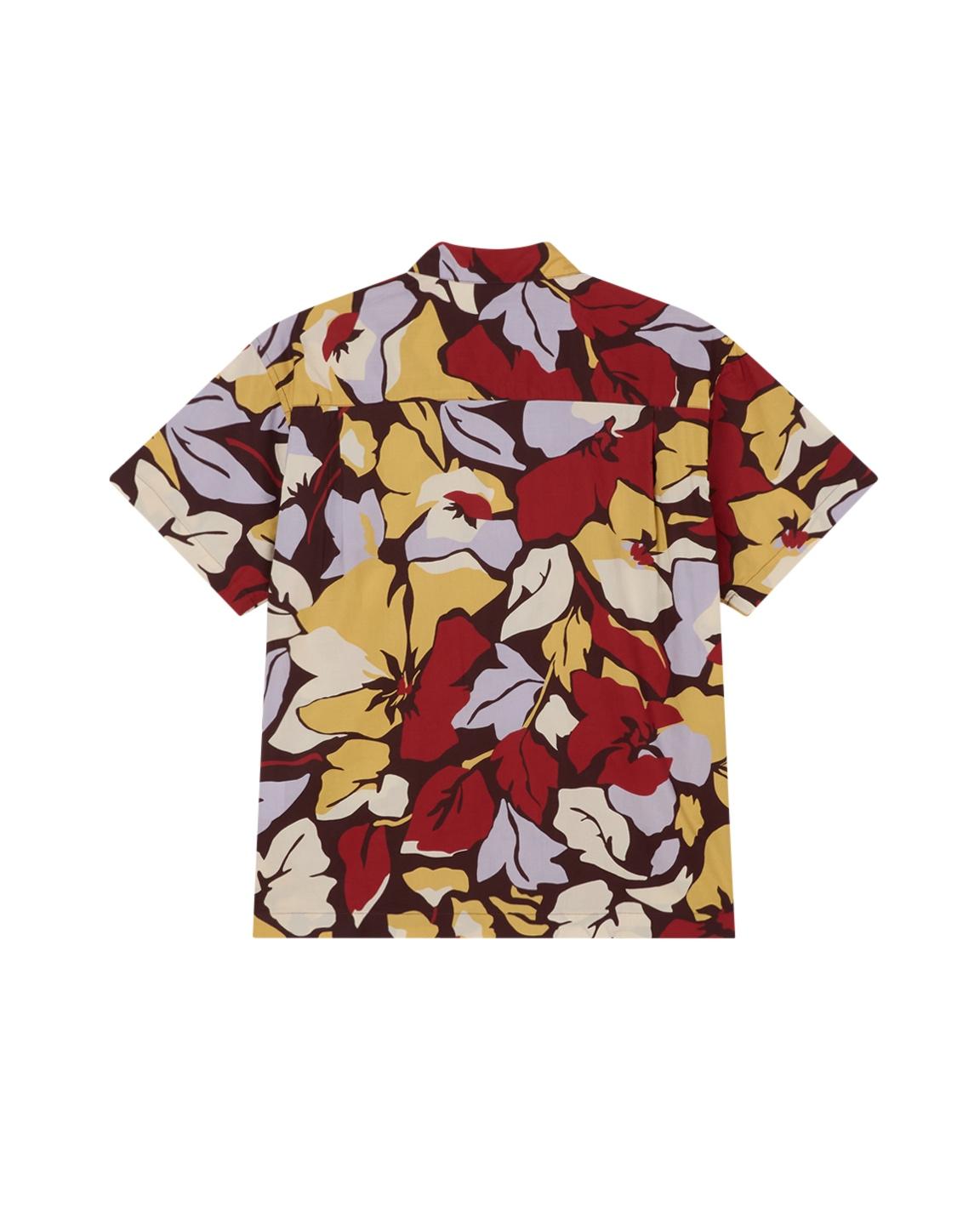 Camicia in viscosa maniche corte 181210432 CHO OBEY 
