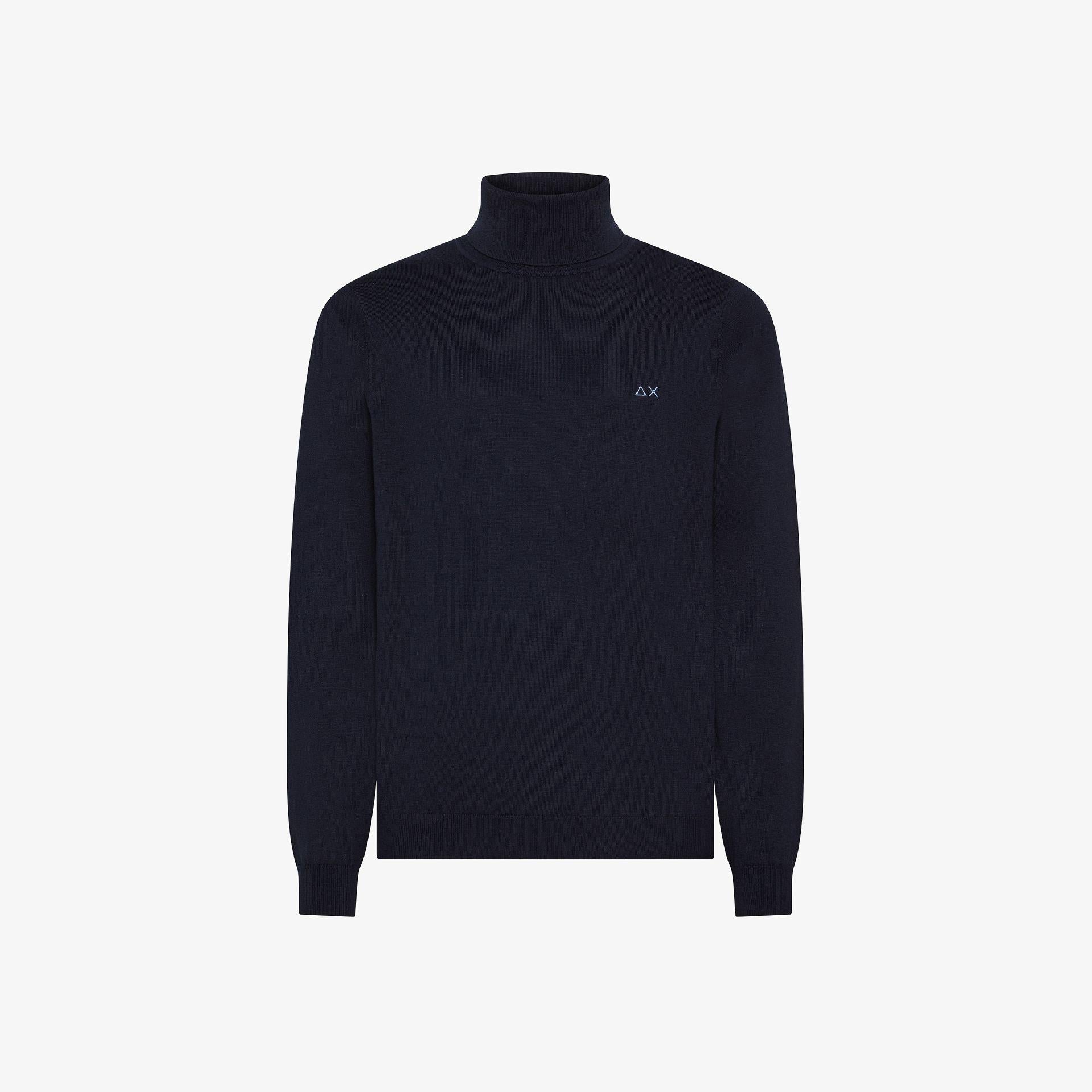 Maglia dolcevita in cotone e lana K45106 07 SUN68 