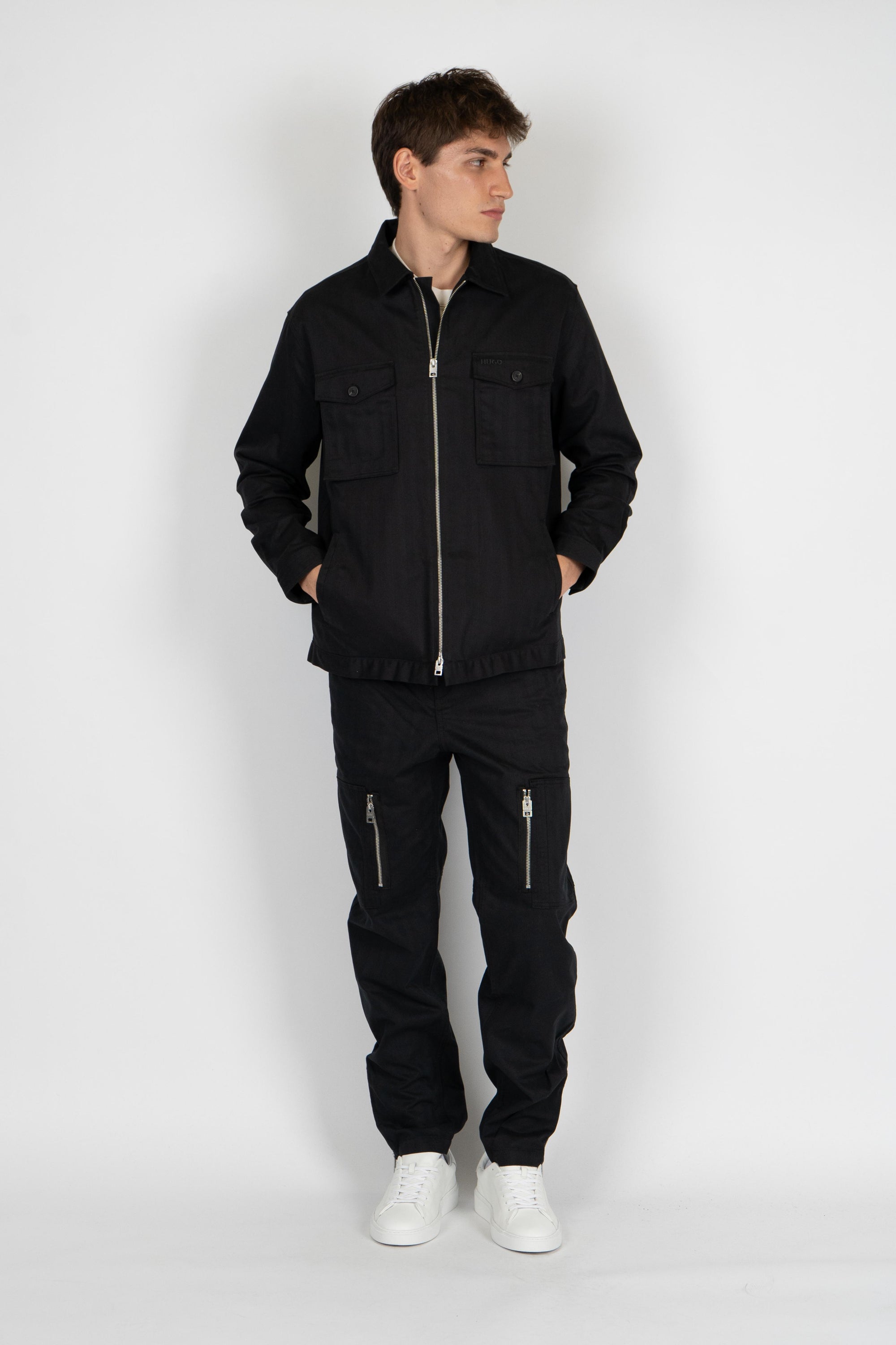 Sovracamicia full zip 50545403 001 HUGO 