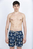 Costume da bagno da uomo Lighting con stampa orologio e luna