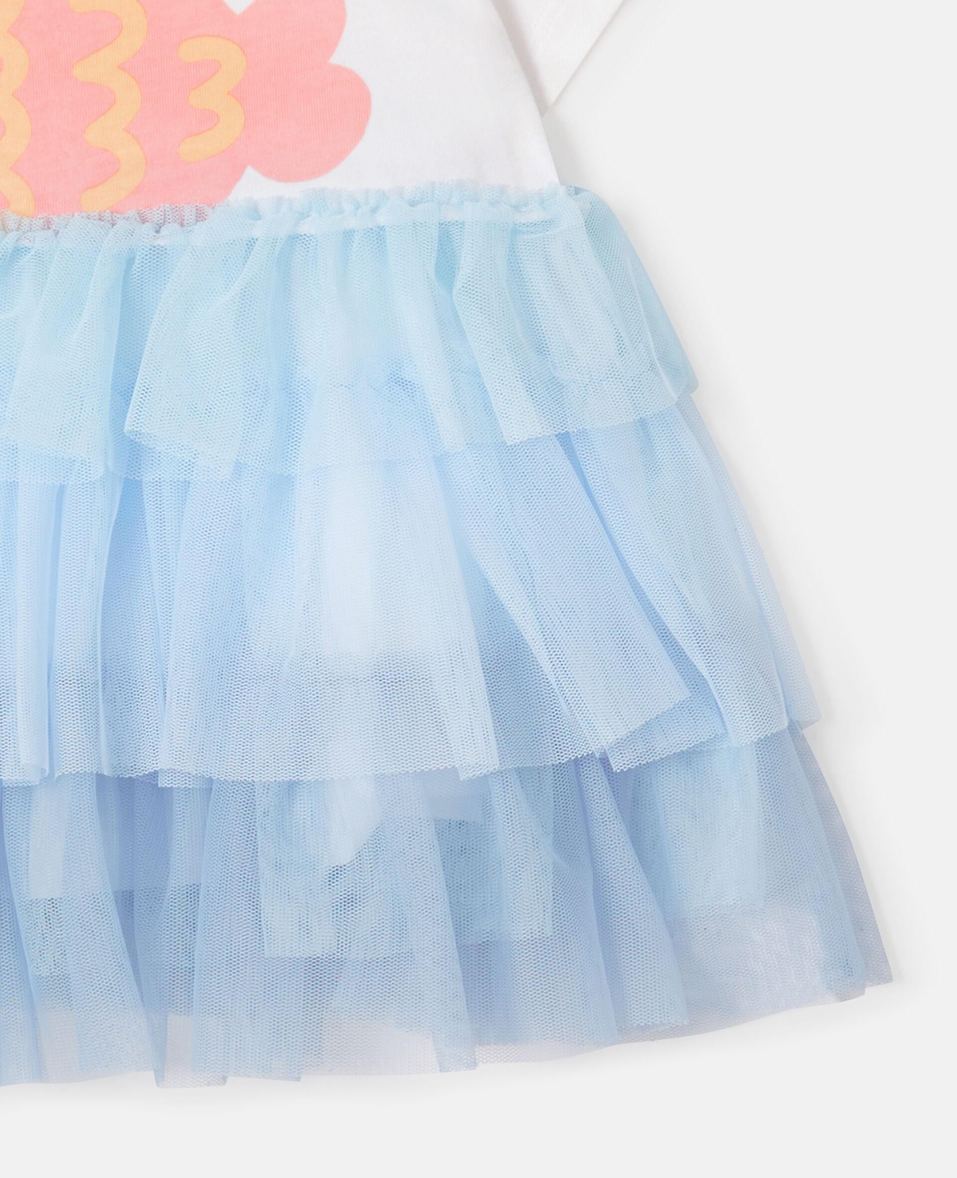 Abito con tulle TY1061Z0434 100 STELLA MCCARTNEY 