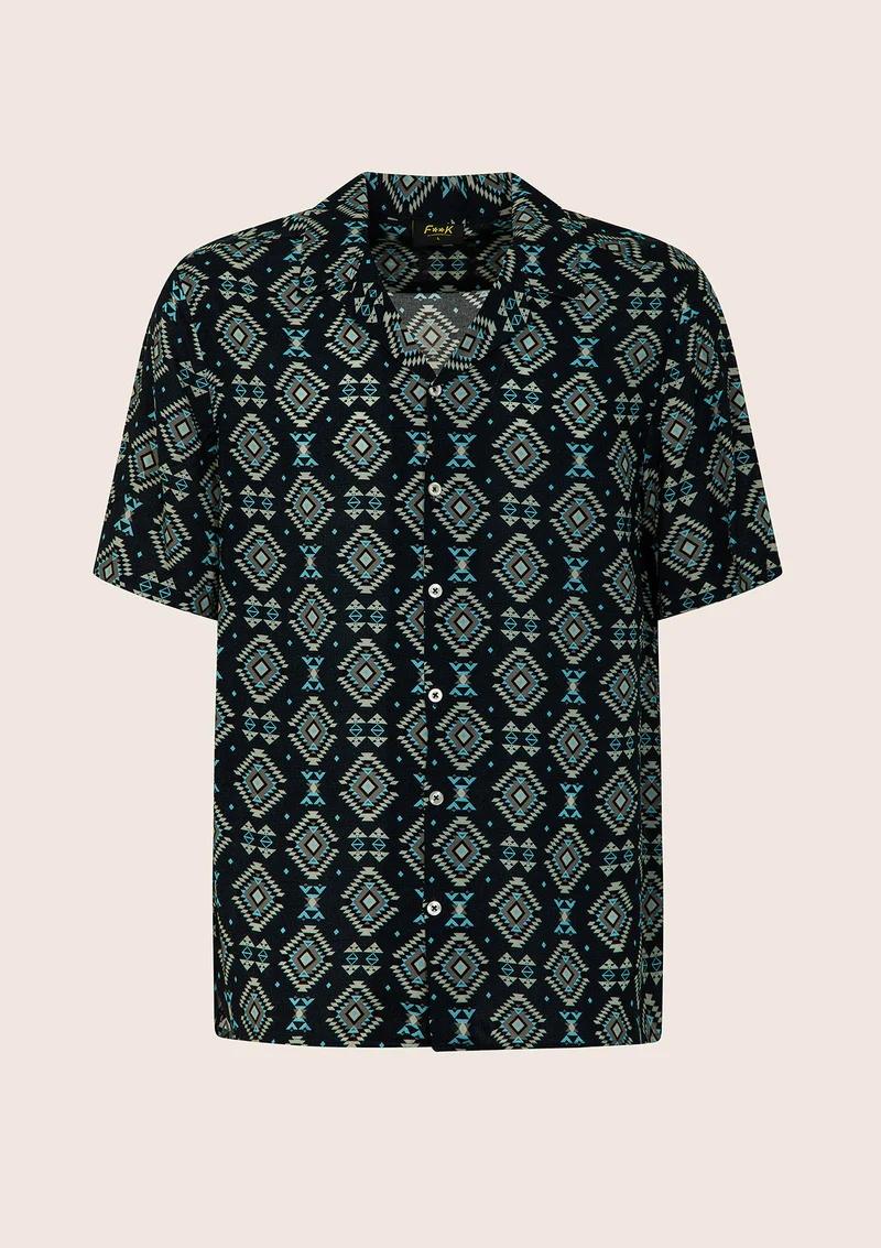 Camicia fantasia M02CA60X 05 F**K 
