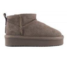 Stivale invernale con suola platform in pelle scamosciata HCYKPLA01 TAU COLORS OF CALIFORNIA 