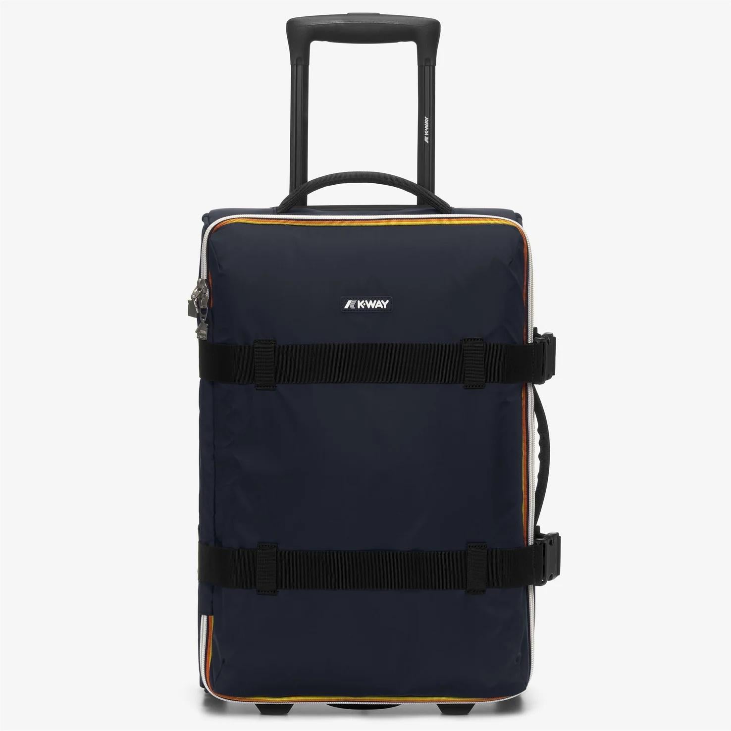 Trolley Luggage Bag Unisex Blu K2127IW Y04 K-WAY ACCESSORIES 