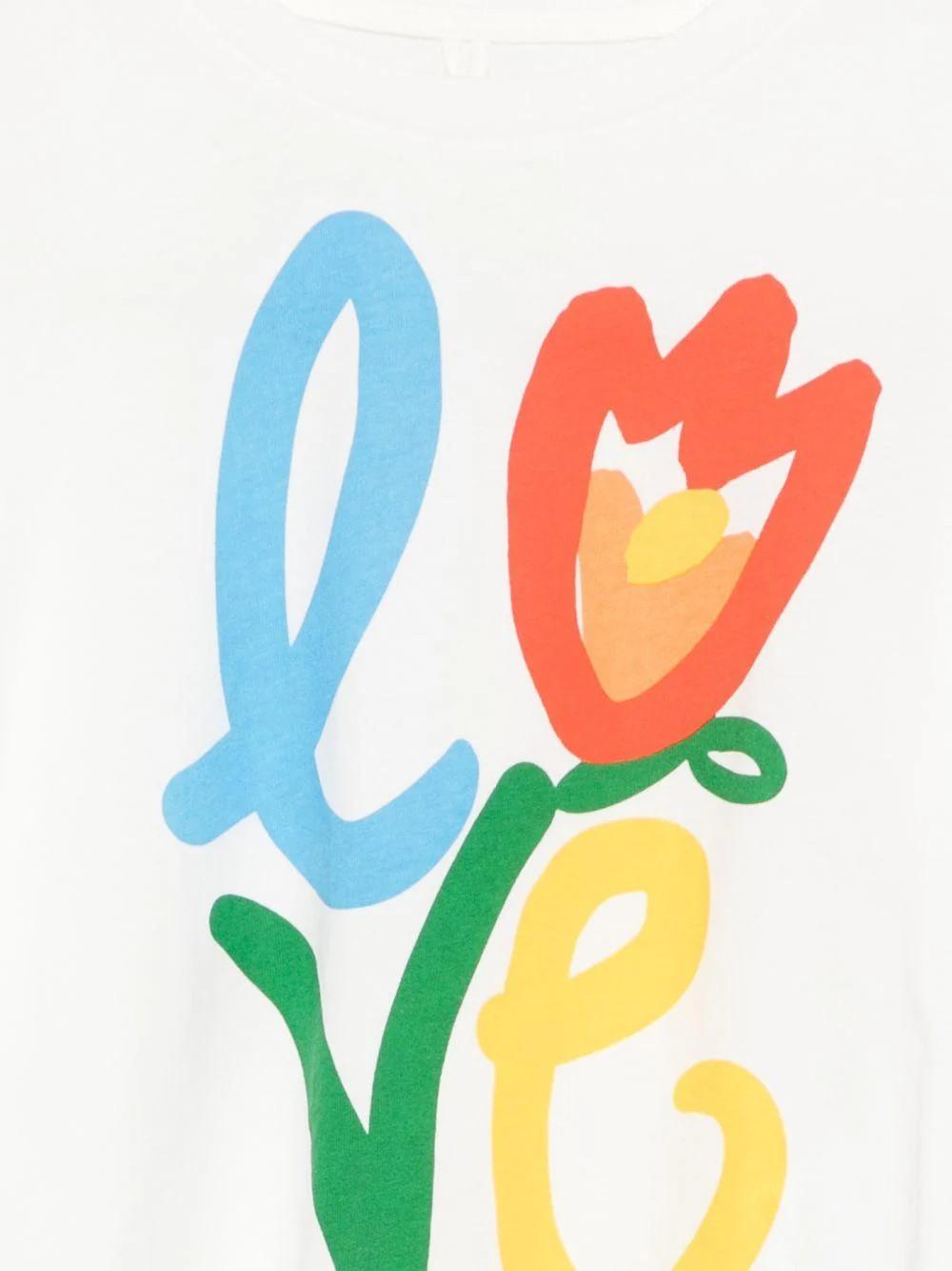 T-shirt girocollo TY8B21Z0434 101 STELLA MCCARTNEY 