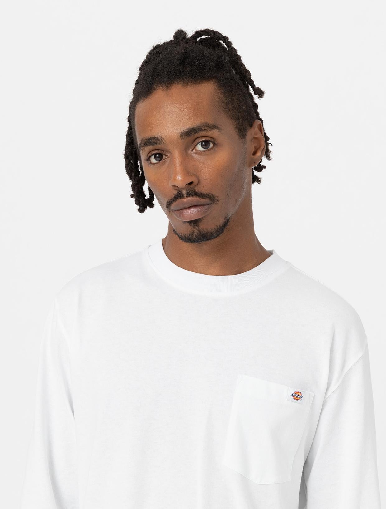 T-shirt Luray a maniche lunghe con taschino DK0A4YGH WHX1 DICKIES 