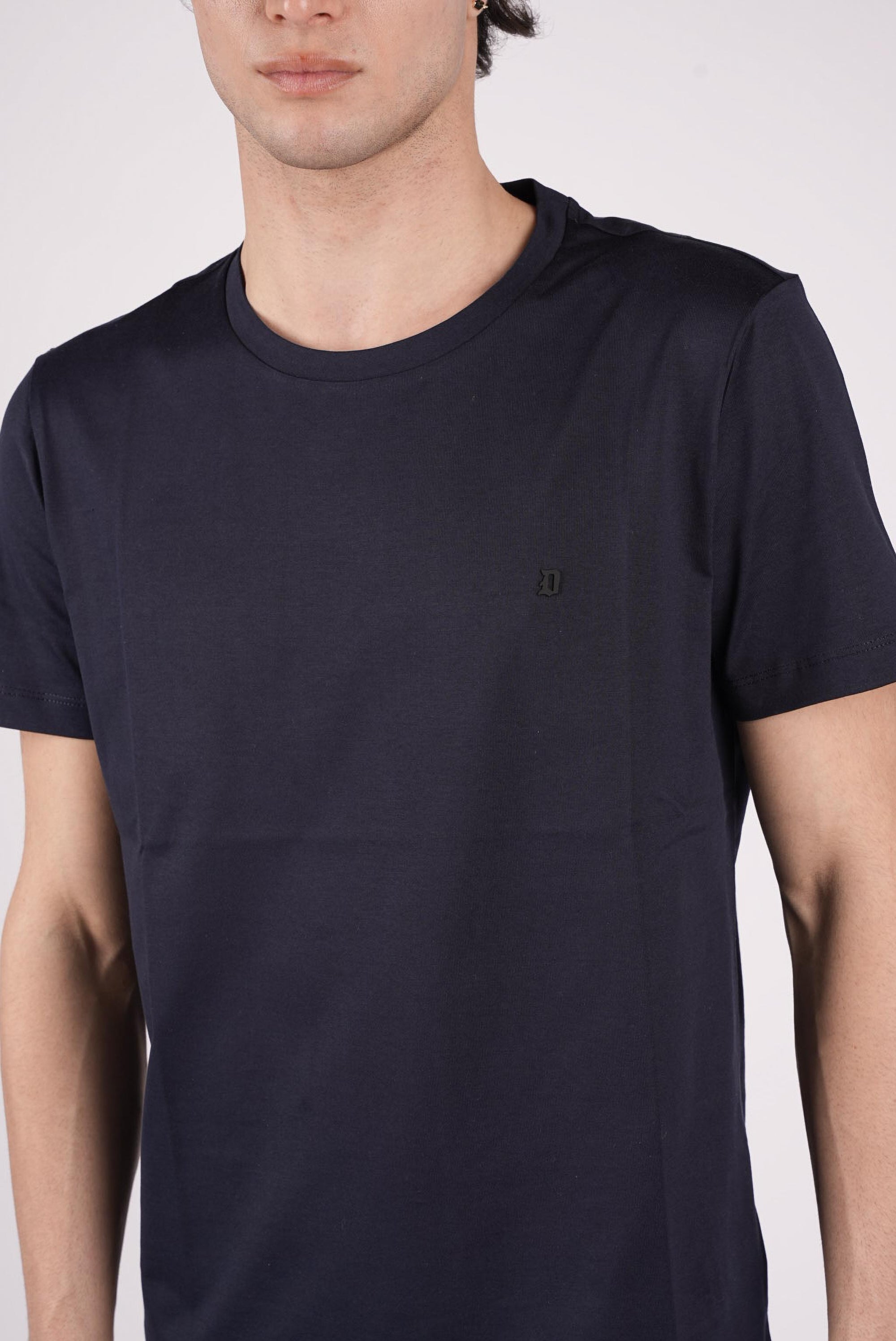 T-shirt girocollo regular in jersey US198JF0271UZL4 890 DONDUP 