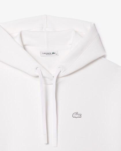 Felpa con cappuccio corta in cotone SF0281 001 LACOSTE 
