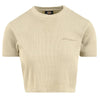 T-shirt with embroidered logo