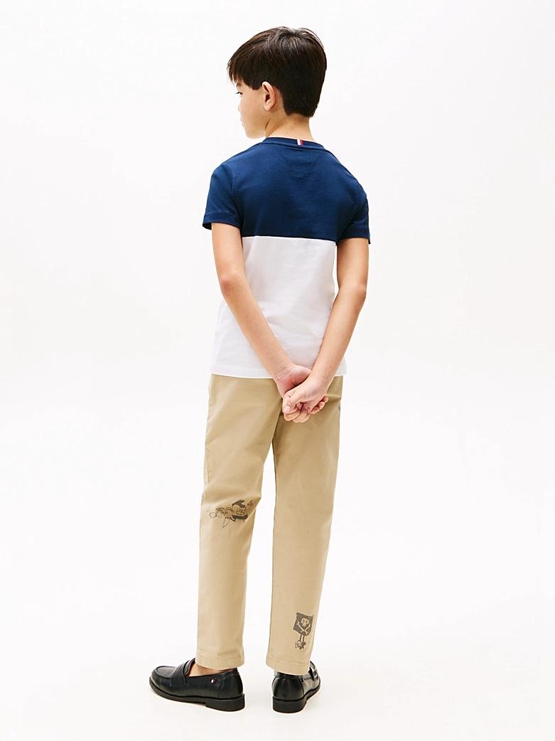 T-shirt color block KB0KB09617T C1G TOMMY HILFIGER 