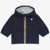 Giacca corta neonato Jack Strech Nylon Jesey blu