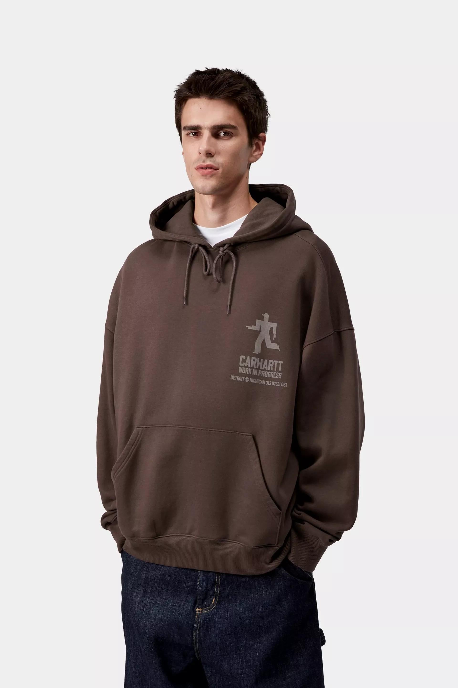 Hooded Distance Sweatshirt I035639 33H4J CARHARTT WIP 
