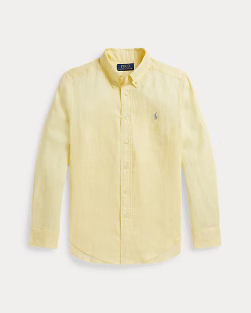 Camicia in lino 323967600 503 POLO RALPH LAUREN 