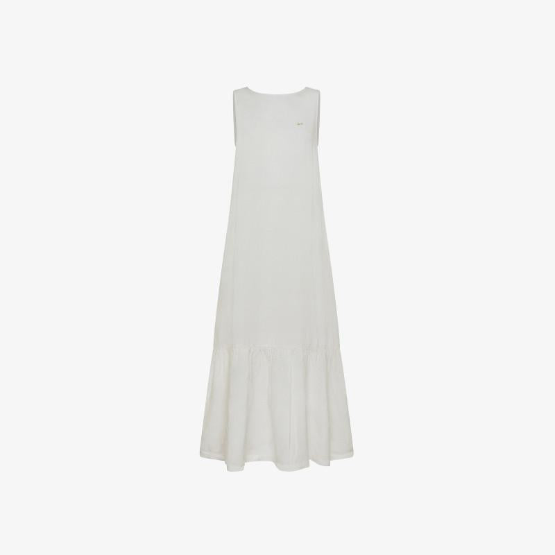 Abito lungo in lino S35226 01 SUN68 
