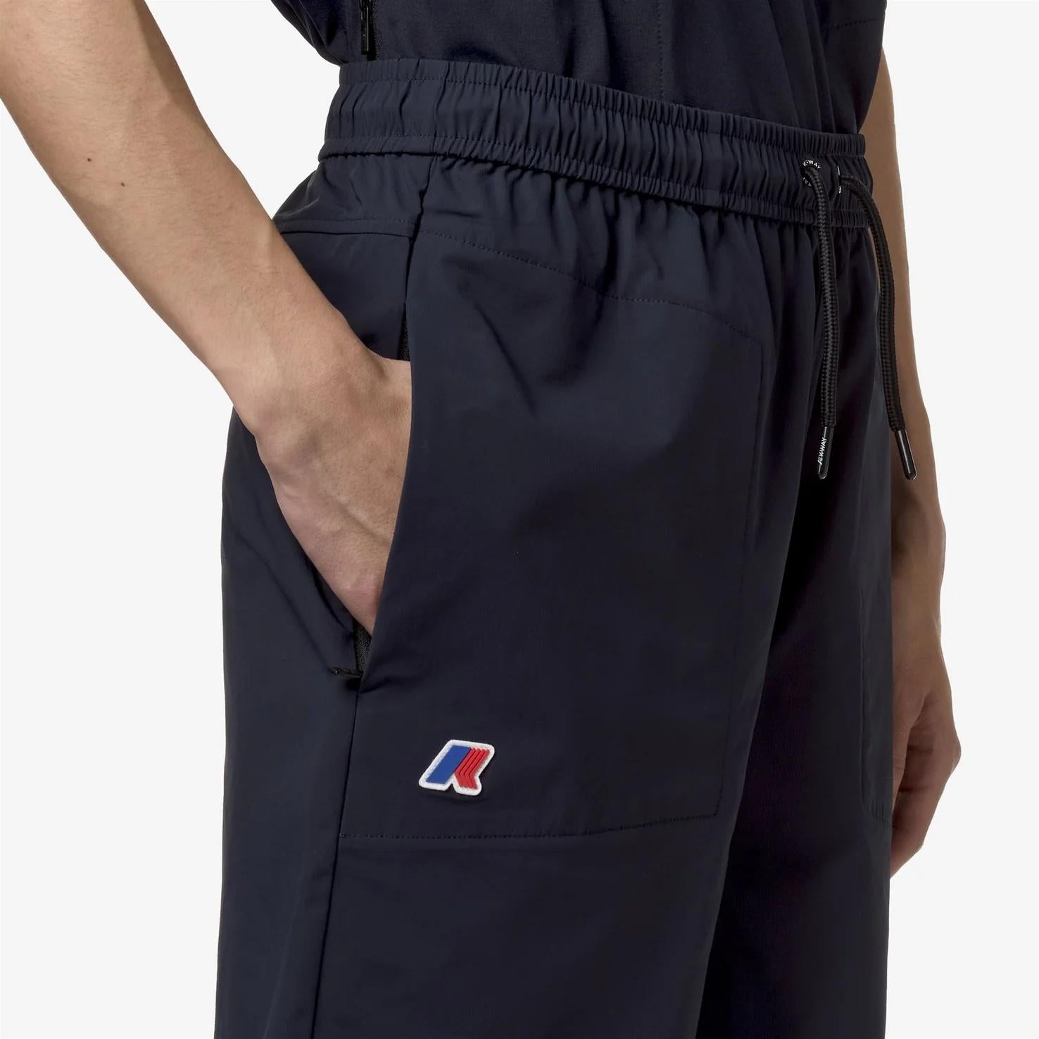 Pantaloncini sportivi da viaggio unisex blu K7124QW K89 K-WAY 
