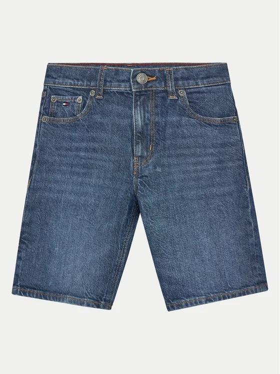 Shorts in denim regular fit KB0KB09322J 1A6 TOMMY HILFIGER 