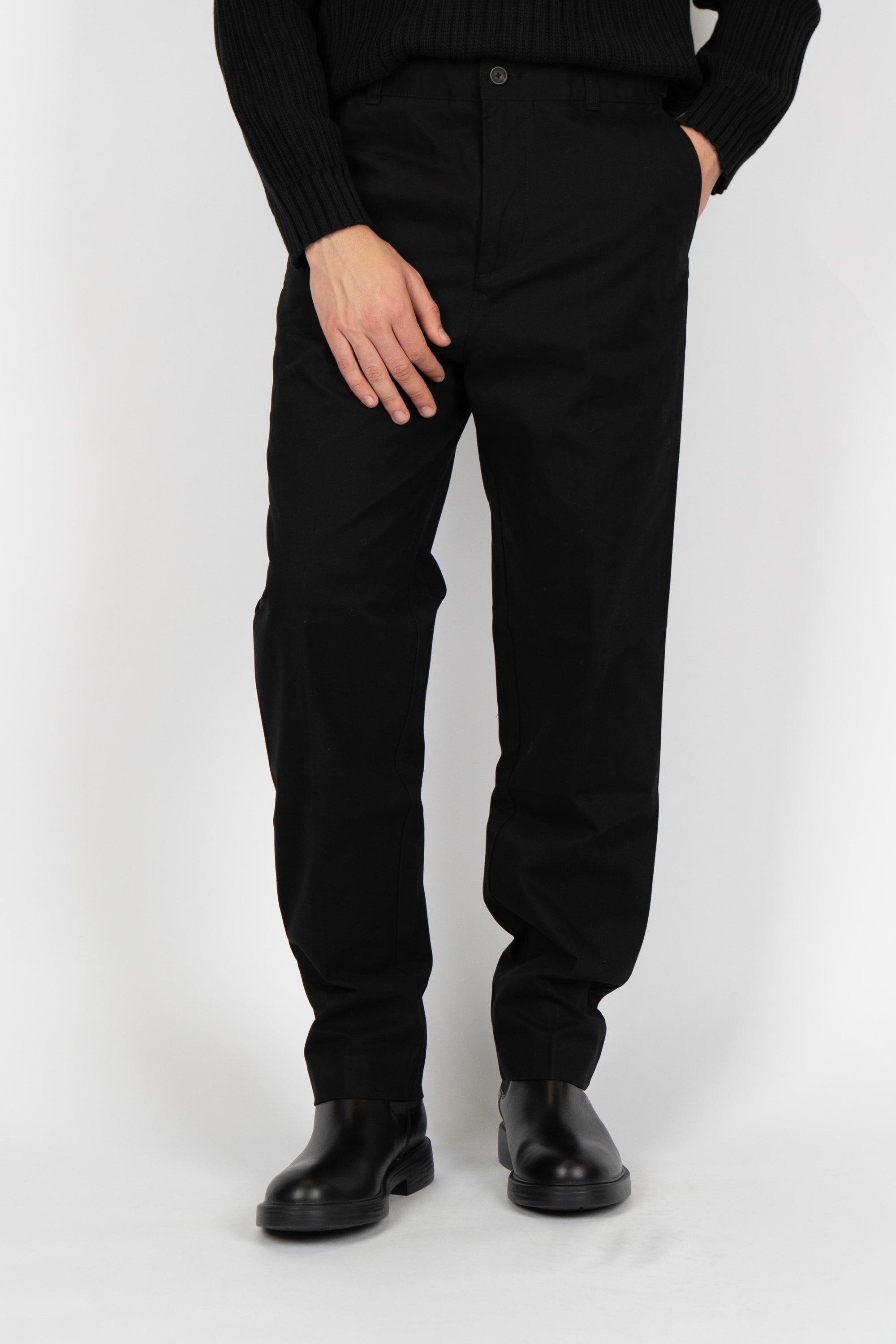 Chino slim fit in twill di cotone mercerizzato 50541394 001 HUGO 