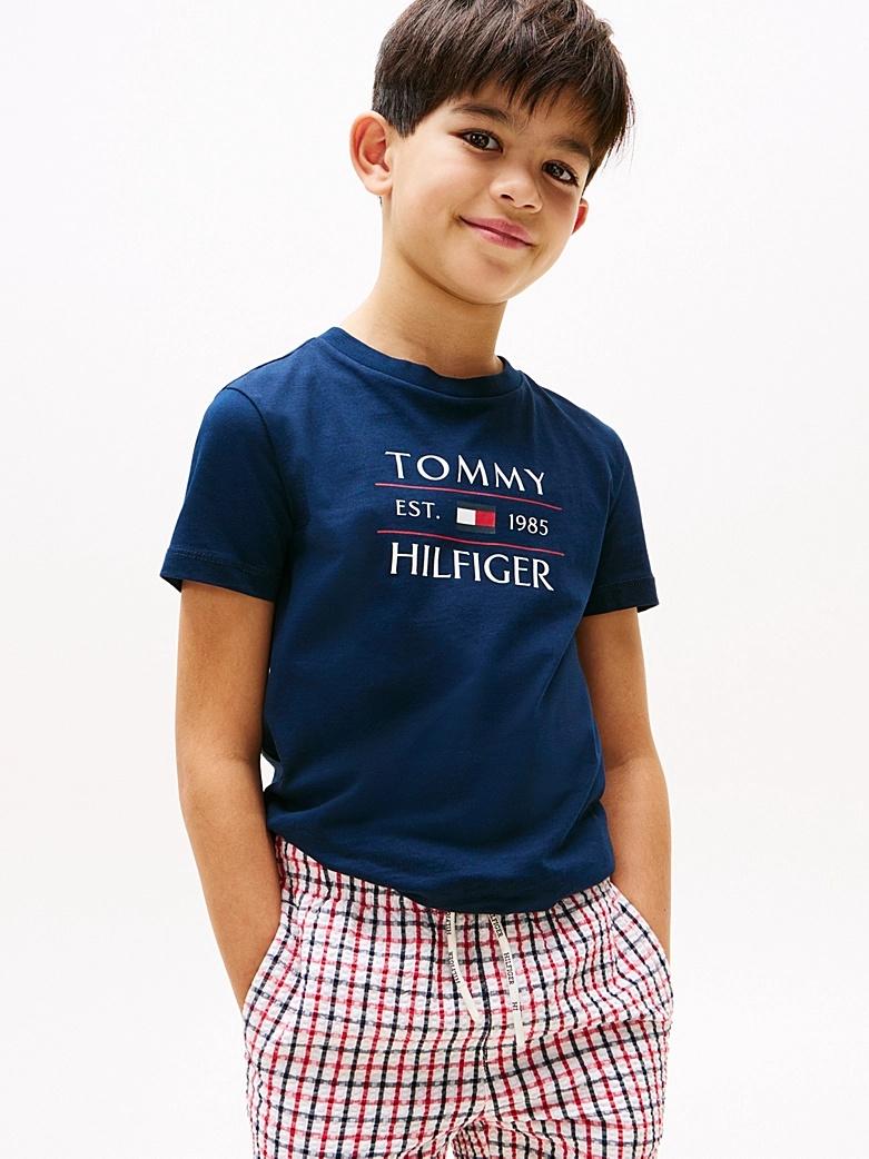 T-shirt con logo KB0KB09538T C1G TOMMY HILFIGER 