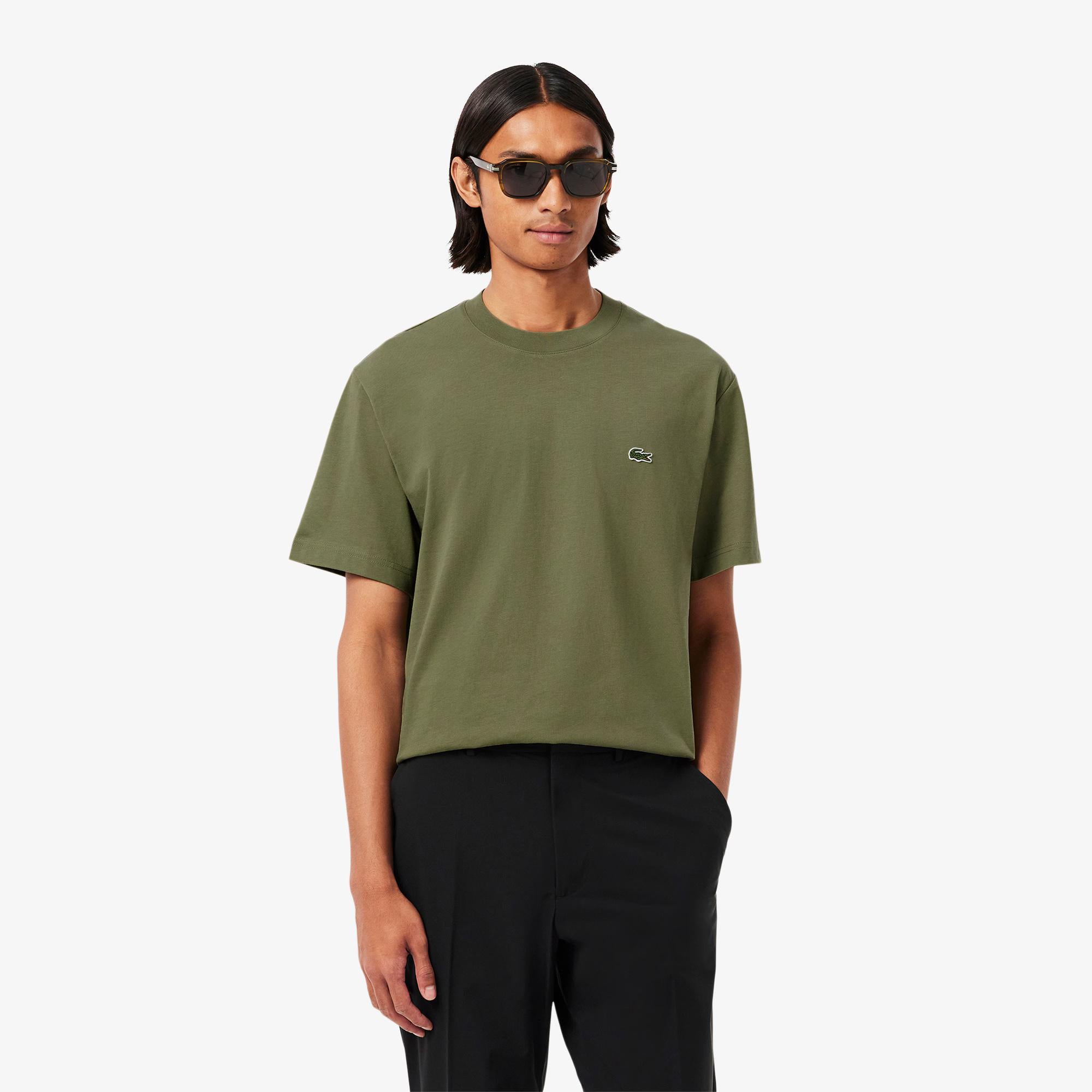 T-shirt in cotone TH7318 BMY LACOSTE 