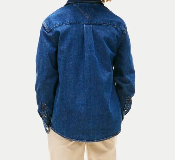 Camicia in denim KB0KB10069J 1CD TOMMY HILFIGER 