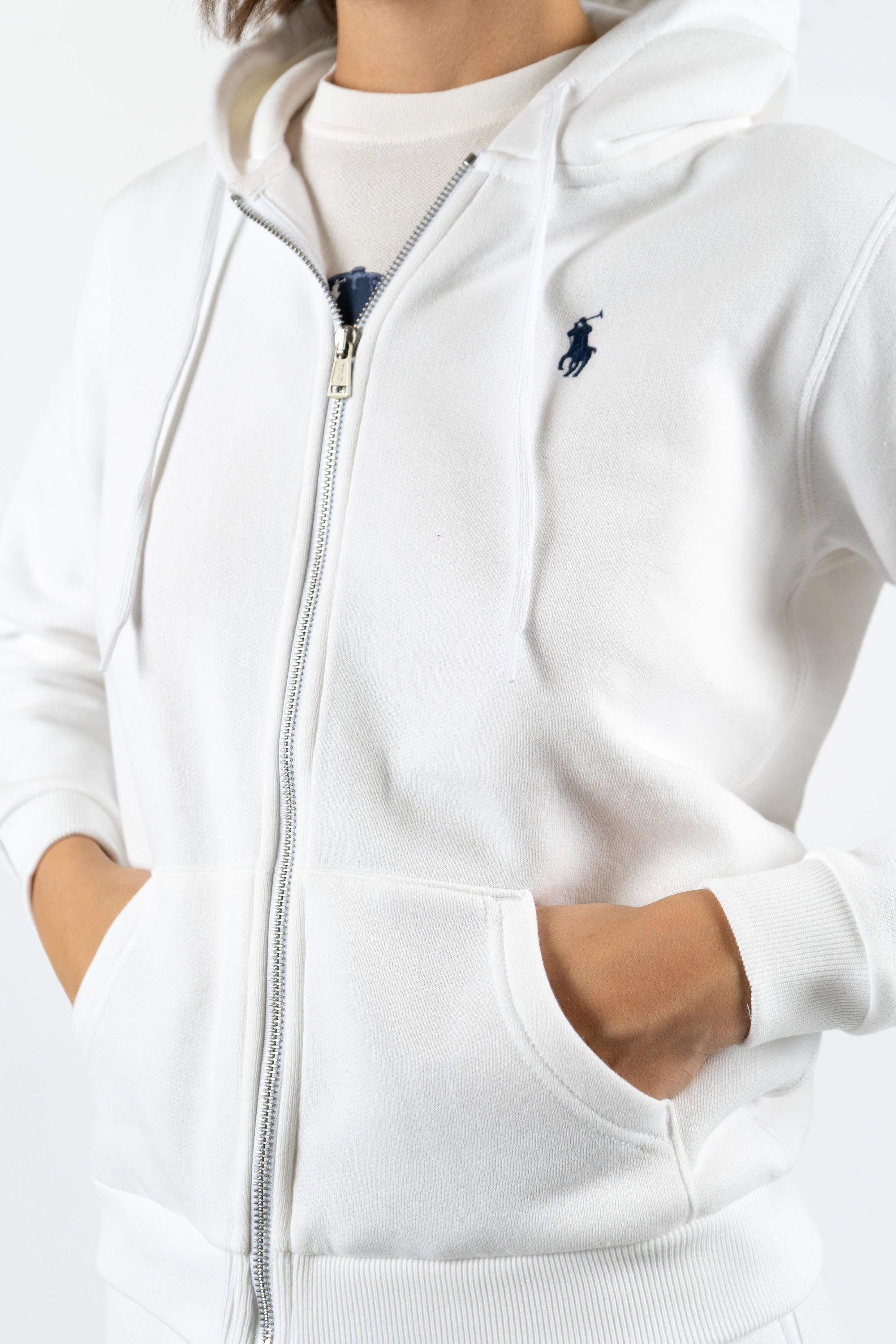 Felpa con cappuccio e cerniera 211943008 001 POLO RALPH LAUREN 