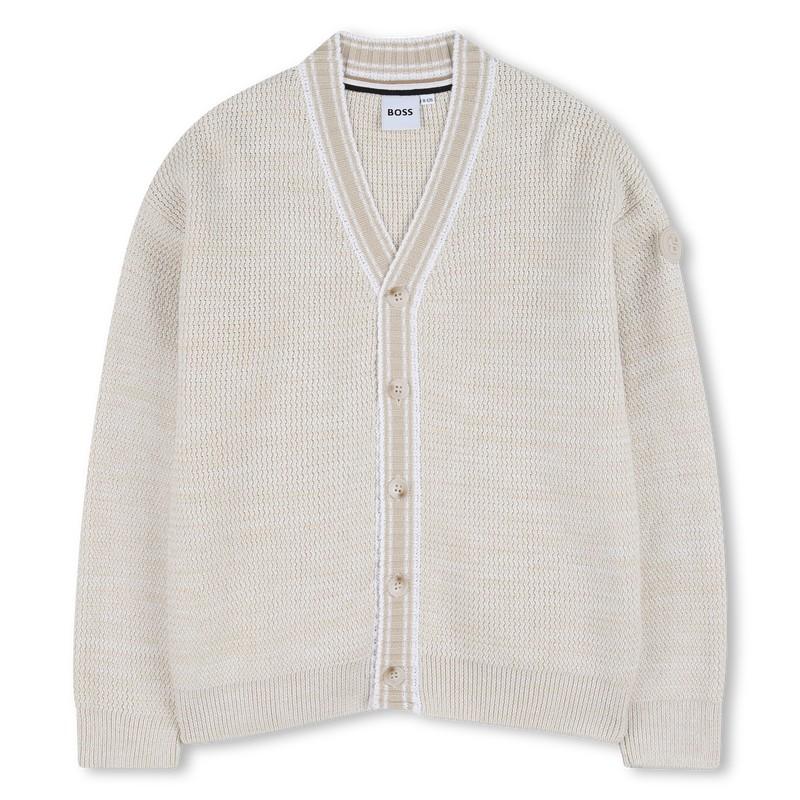 Cardigan con bottoni  J52936 249A BOSS 