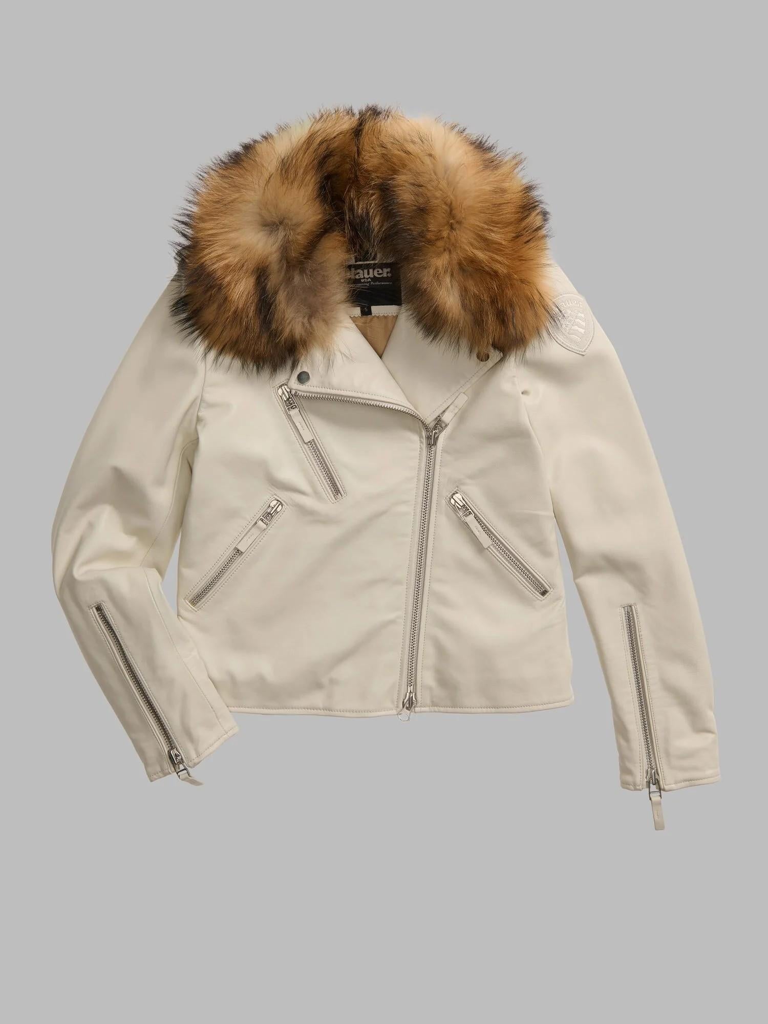Chiodo con pelliccia Cherry 25WBLDL01340 129 BLAUER 