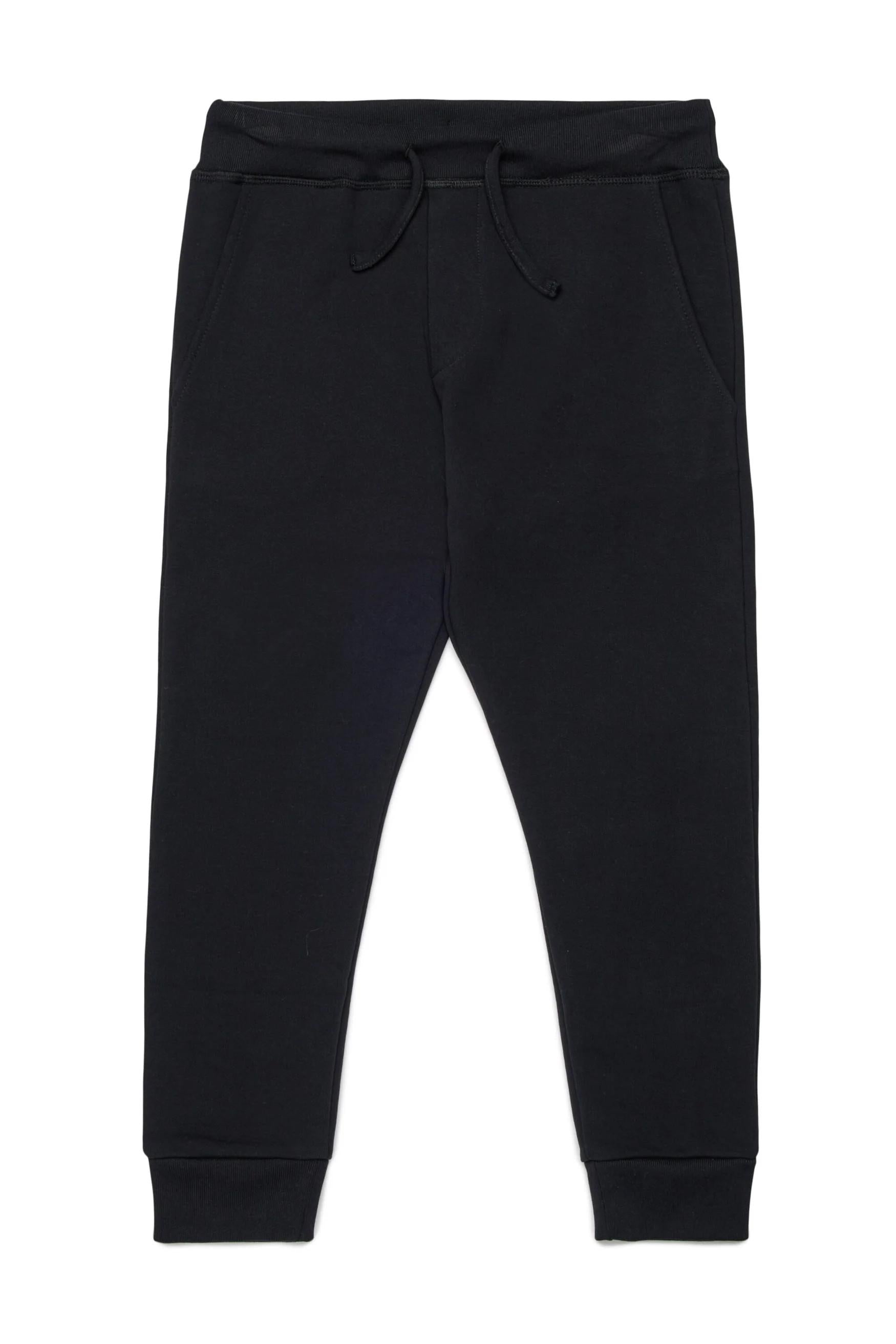 Pantaloni in pile con logo DQ3025D0094 DQ900 DSQUARED2 
