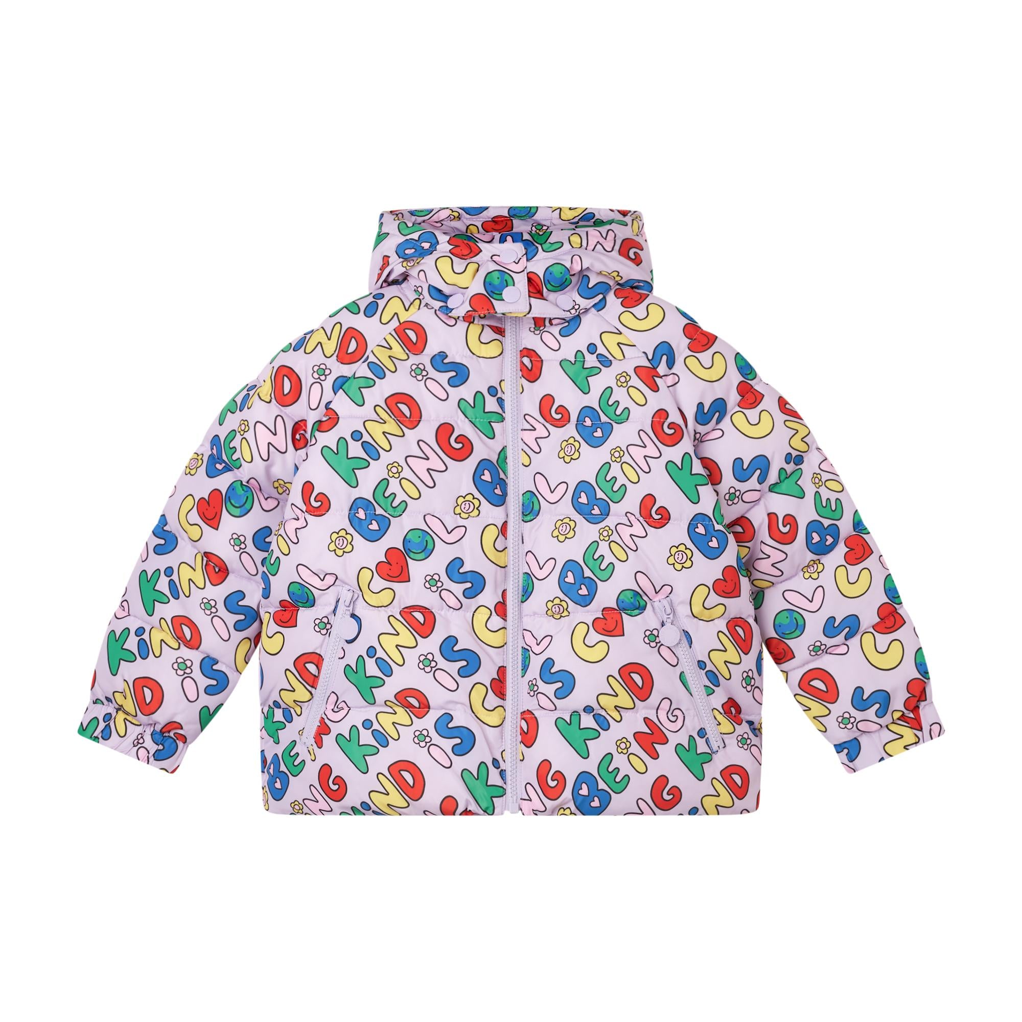 Impermeabile con Stampa Testo Amici della Terra TX2A37Z3051 522MC STELLA MCCARTNEY 