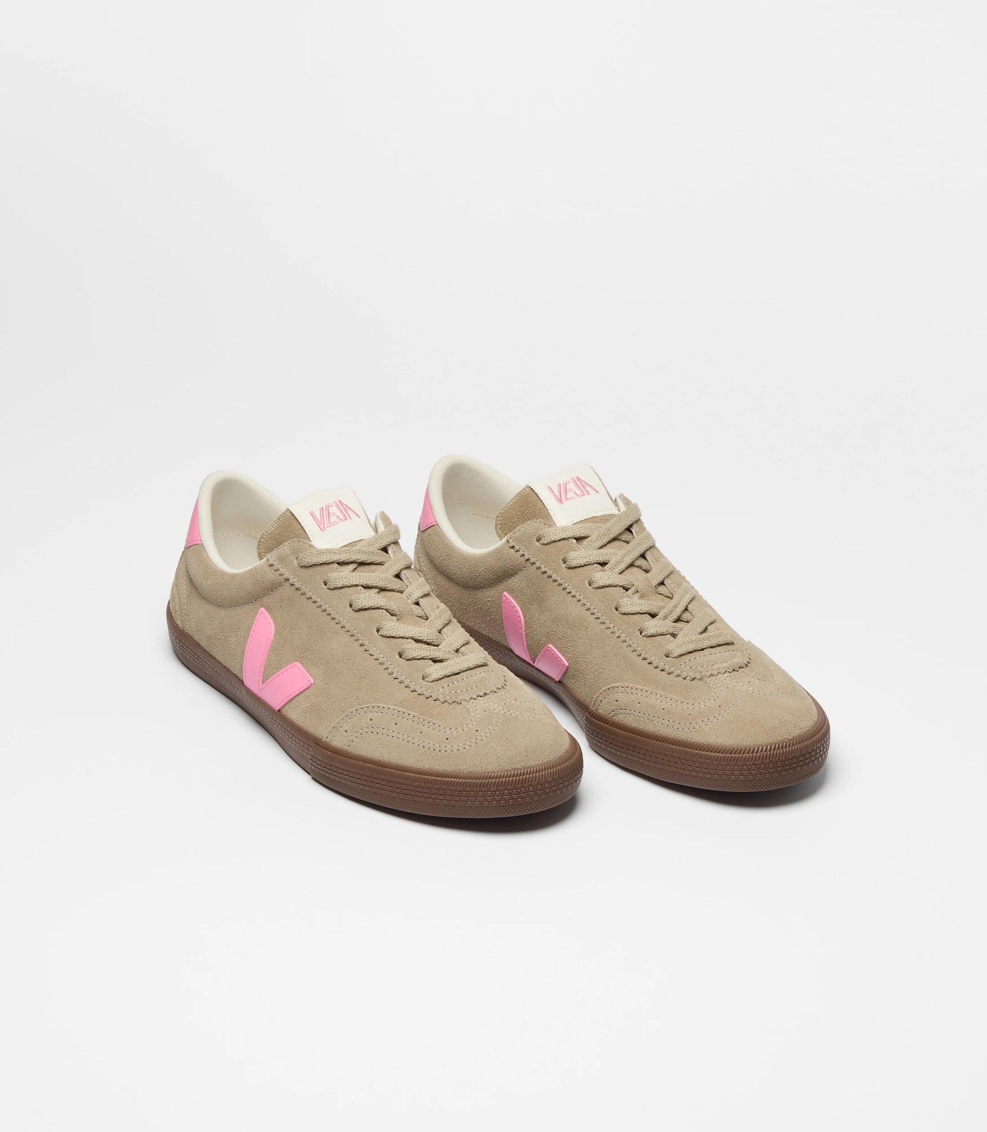 Volley Suede Taupe Malibu Bark VO03214 68 VEJA 